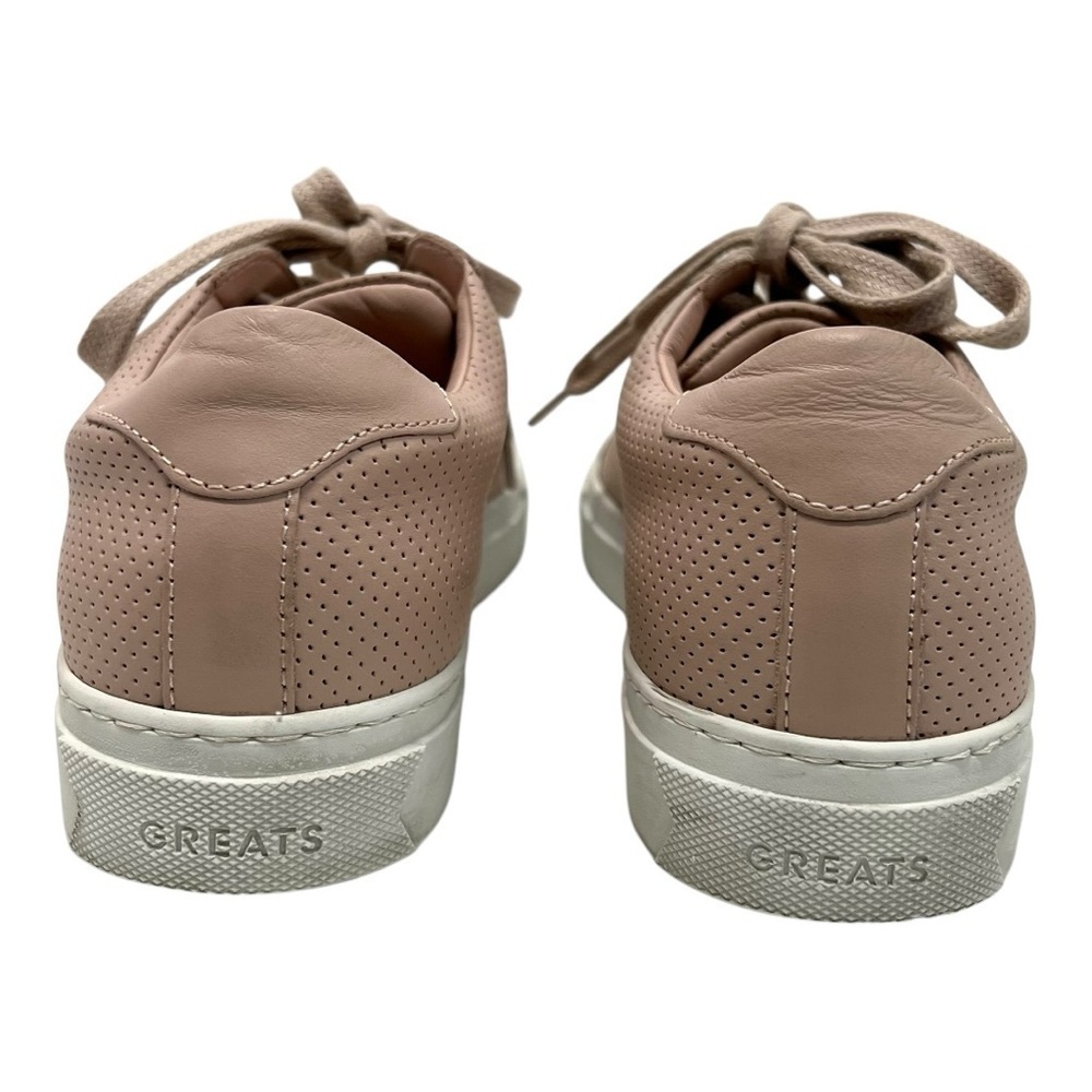 Greats Brooklyn Dusty Pink Leather Casual Contemporary Sneakers Women’s 8.5 - Picture 8 of 15